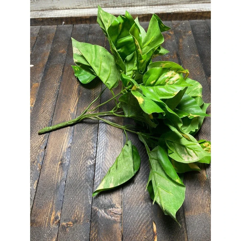 Artificial Pothos Plant Stem Faux Greenery Home Decor